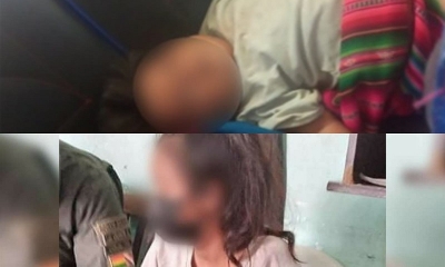 Aparece mujer que abandono a un bebé en un micro  