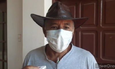 El líder indígena Fernando Vargas Mosua