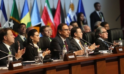 VIII Cumbre de las Américas en Lima, Perú. Foto: ABI