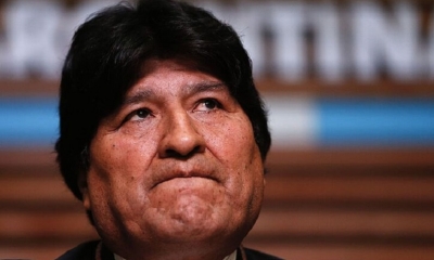 El expresidente Evo Morales