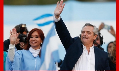 Cristina Fernández de Kirchner y Alberto Fernández