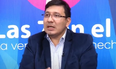 Ministro de Hidrocarburos, Franklin Molina. Foto/captura