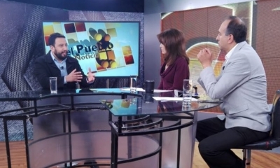 Viceministro Diego Jiménez en una entrevista/Foto. RRSS