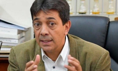El ministro Víctor Hugo Zamora 