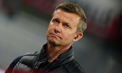 Jesse Marsch, entrenador del RB Leipzig.