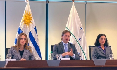El presidente de Uruguay, Luis Lacalle Pou