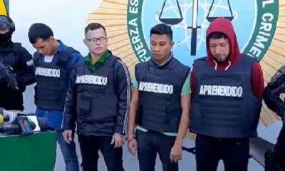 Los cuatro acusados mataron a su amigo/Foto. Captura de pantalla