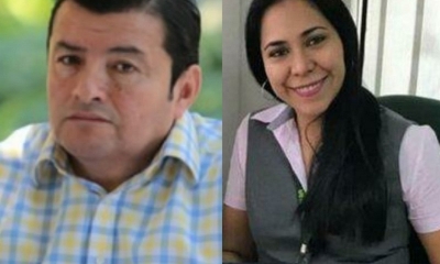 Jhonny Fernández y Mery Balcázar
