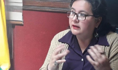 Verónica Patricia Navia, ministra de Trabajo/Foto. RRSS