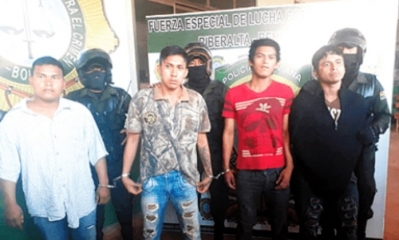La Policía identificó a estas personas como autores de varios asaltos. Foto: Agencias