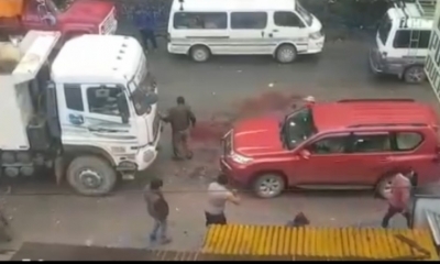dinamita explotó en el momento en que la manipulaba