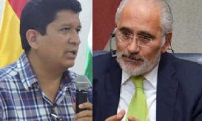Luis Adolfo Flores y Carlos Mesa/Foto. Kandire