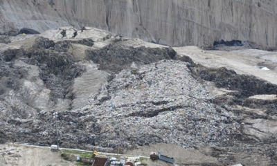 El deslizamiento se reporte desde el martes. Foto: Concejo Municipal.