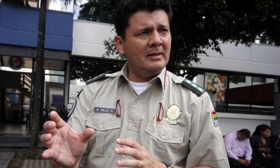 Comandante departamental de la Policía Alfonso Siles