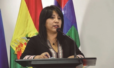 Nadia Cruz Tarifa, la actual defensora interina del Pueblo, en el cargo desde hace tres años. 