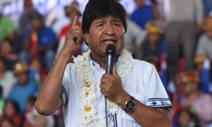 El presidente Evo Morales