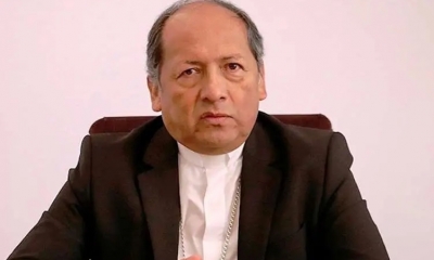  Arzobispo de la Arquidiócesis de Sucre, Ricardo Centellas