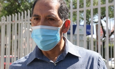 El exdirector nacional de Interpol, coronel Jorge Campos
