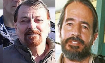 Raúl García y Cesare Battisti/Foto. Kandire