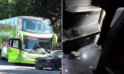 Violento robo a un micro de larga distancia que volvía de la Costa: desvalijaron a 69 pasajeros