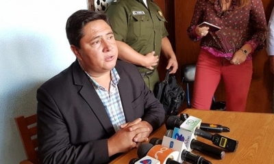 Foto / Archivo : El ministro de Trabajo, Óscar Mercado