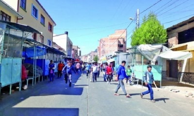 Varios negocios cerraron por las constantes amenazas de más saqueos/Foto. RRSS