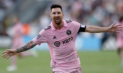 Lionel Messi ha jugado en Barcelona, PSG y ahora en Inter Miami, | Fuente: AFP