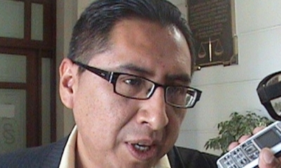 Rogelio Mayta, abogado de las víctimas. Foto/Tomada de internet