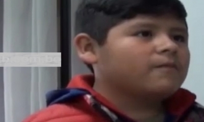  Diego Condori, tiene 10 años/Foto. Captura de pantalla 