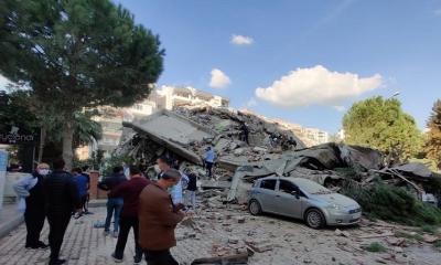 Un terremoto de magnitud 7.0 sacudió este viernes la costa egea de Turquía y la isla de Samos