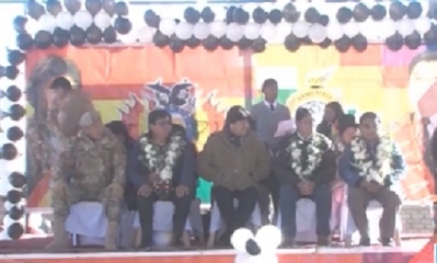 El evento se realizó en el municipio de Challapata/Foto. Captura de pantalla
