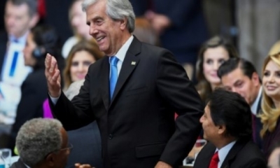 El presidente de Uruguay y médico oncólogo, Tabaré Vázquez