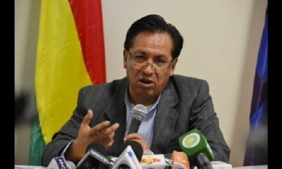 El ministro de la Presidencia, René Martínez