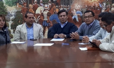 Representantes de los Comités de Santa Cruz y Tarija/Foto. RRSS