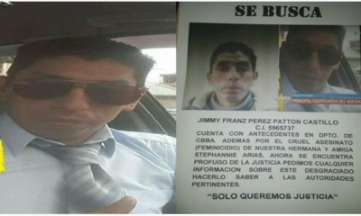 Datos sobre la persona que era buscada. Foto/FB MA Arias.