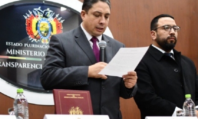 Héctor Arce, ministro de Justicia/Foto. RRSS