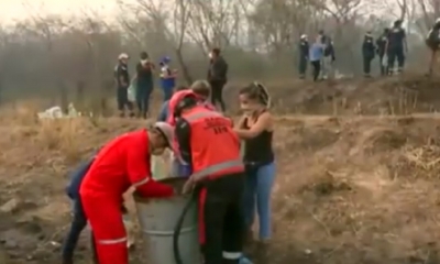Los incendios continúan/Foto. Captura de pantalla