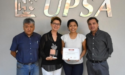 La ganadora cursa el  9º semestre de la carrera de Ingeniería Electrónica/Foto. Extend