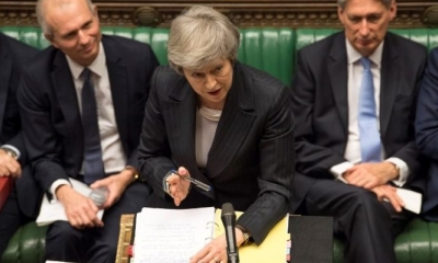 La primera ministra británica, Theresa May