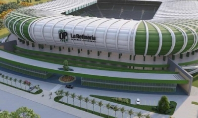 Esta es la maqueta del estadio que propone Raldes para Oriente Petrolero