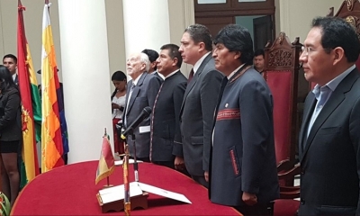 El 3 de diciembre del 2017 se realizó la segunda elección judicial en Bolivia después de 2011