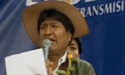 Evo Morales/Foto. Captura de pantalla