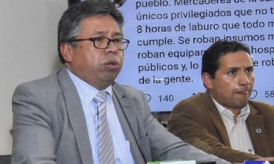 Luis Larrea, nuevo presidente del Colegio Médico/Foto. RRSS