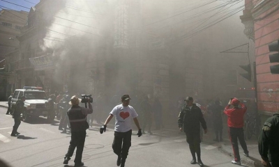 Solo se reportaron daños materiales de consideración/Foto. RRSS