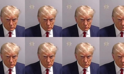 Donald Trump la foto de ficha policial más icónica de la historia