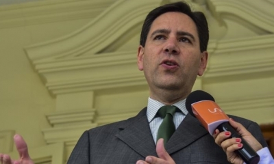 El presidente del Tribunal Supremo Electoral (TSE), Salvador Romero. | APG