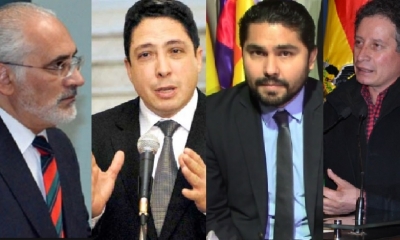 Carlos Mesa, Héctor Arce, Pablo Menacho y César Navarro/Foto. Kandire