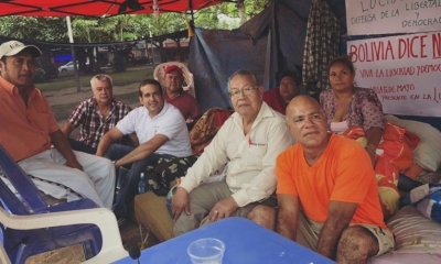 Varias activistas siguen con las huelga en algunos departamentos/Foto. RRSS