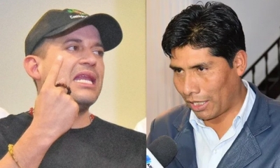 Camacho y diputado Flores del MAS coinciden en críticas a la gestión Añez. Foto/tomadas de internet
