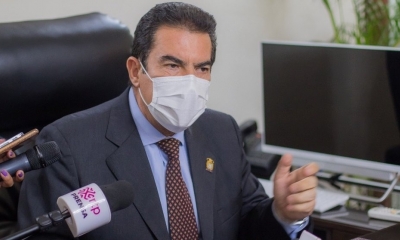 El alcalde de Cochabamba, Manfred Reyes Villa. 